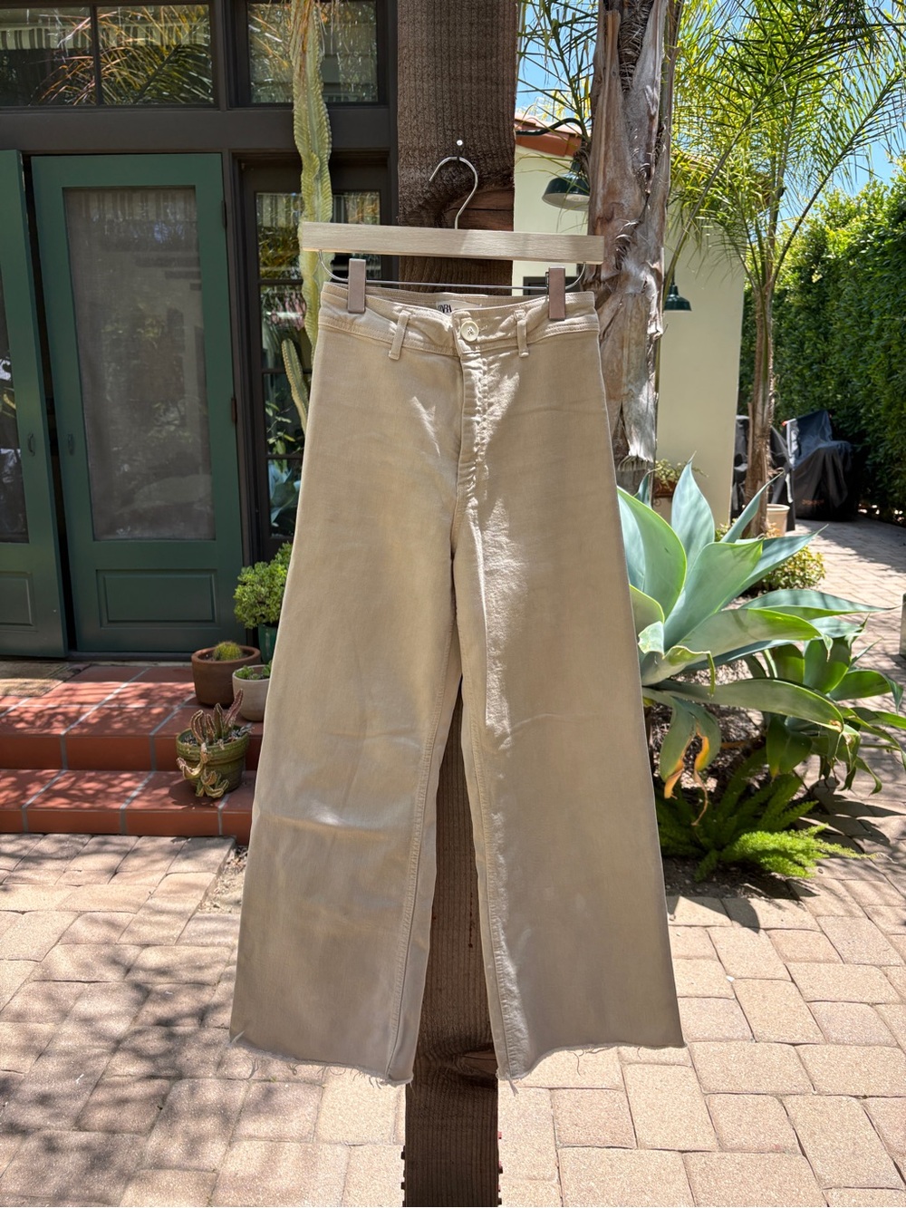Zara off white the marine jeans size 6